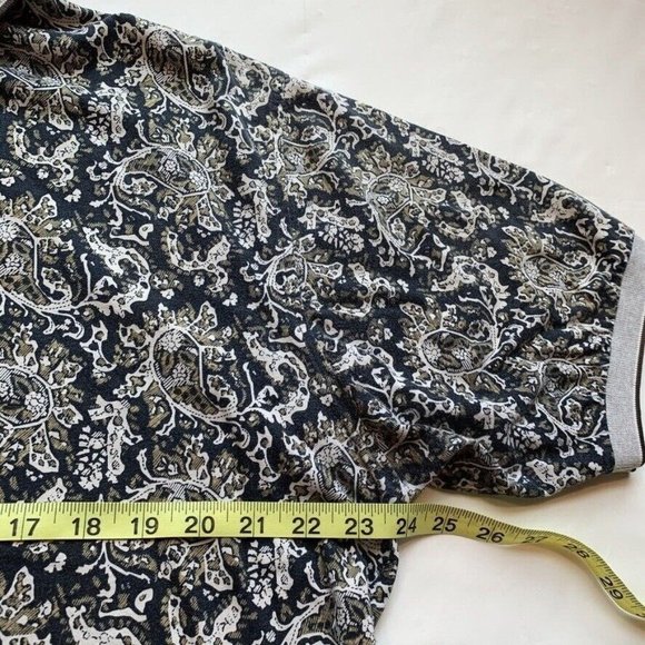 Vintage Jack Nicklaus Polo Shirt Mens L All Over Print Paisley Golf Short Sleeve - Picture 10 of 12